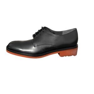 NIB! Robert Clergerie Men's Glazed Leather Lace up Dress Shoes - Size 10.5